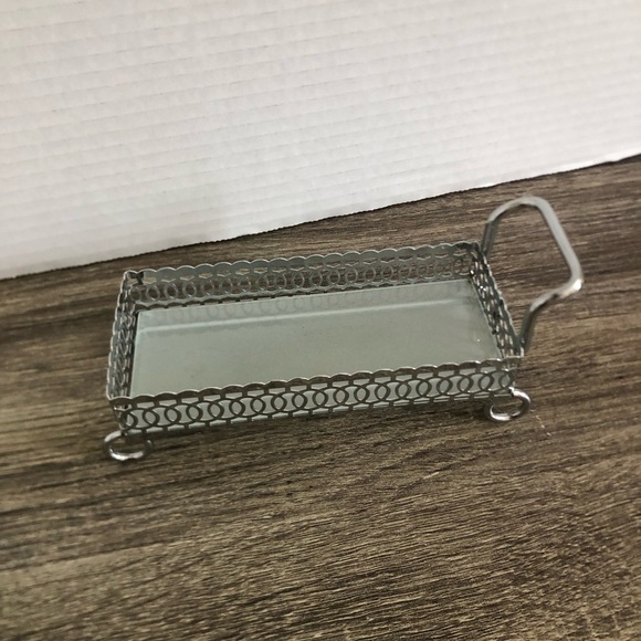 Intricate Silver Vanity Tray - Picture 6 of 13